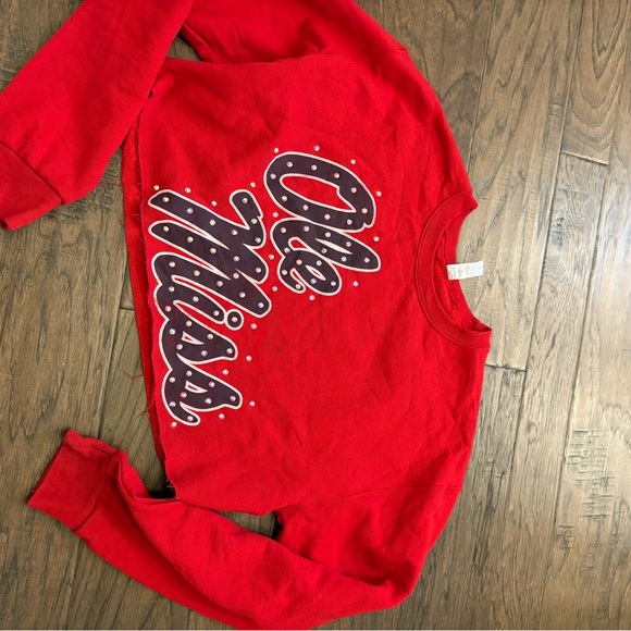 Ole Miss cropped sweatshirtPrint - Picture 1 of 2